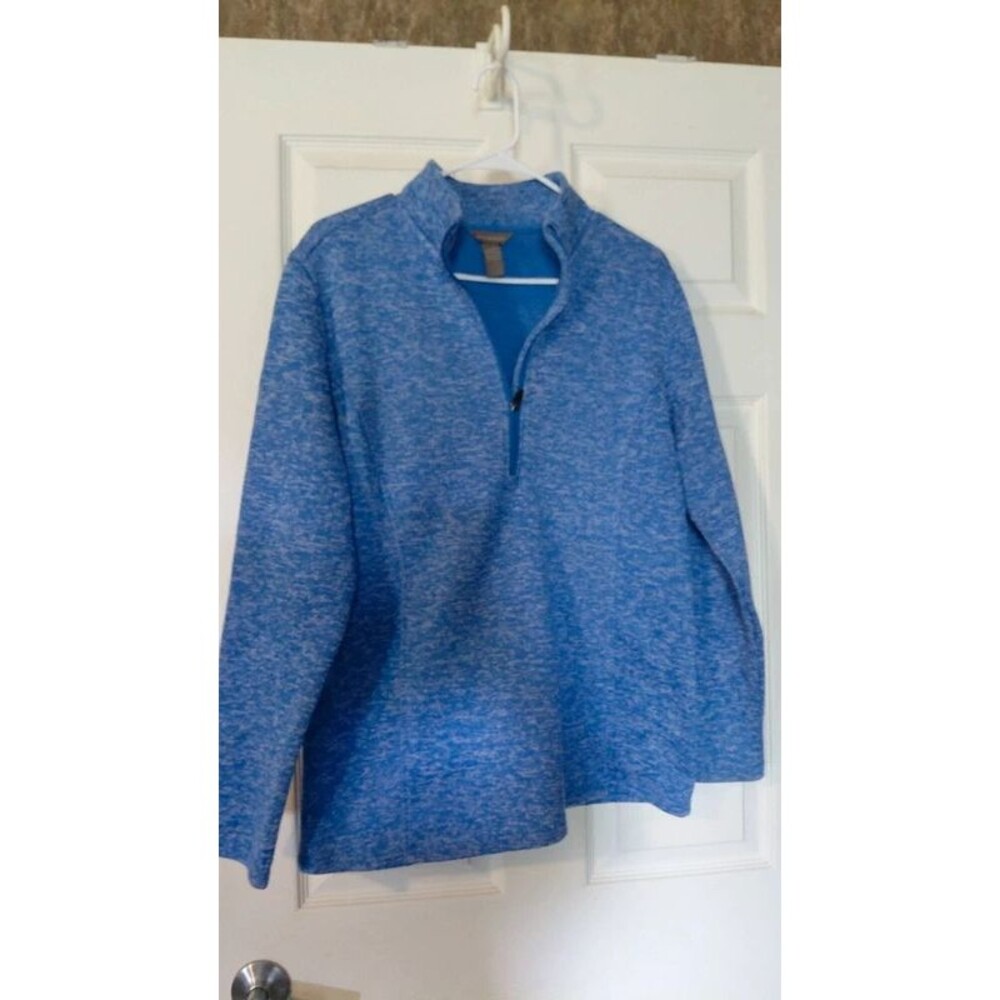 Bit and Bridle Quarter zip Sweater-M